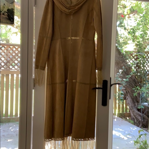 Mertillo Tan suede trench coat. Size XL - Picture 5 of 5
